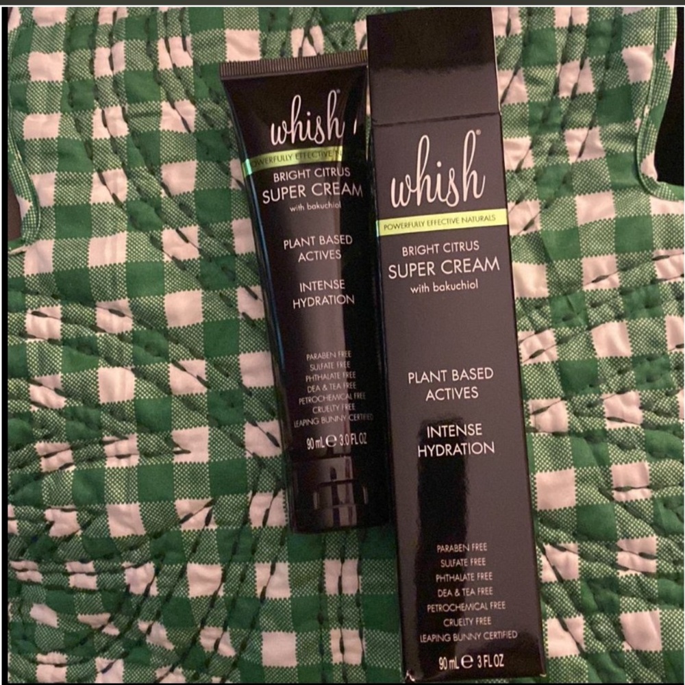 Whish Super Cream with bakuchiol in Bright Citrus new in box
